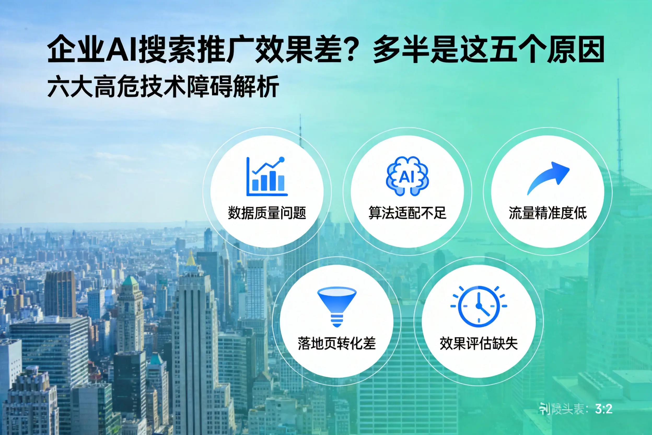 西沙企业AI搜索推广效果差?多半是这五个原因